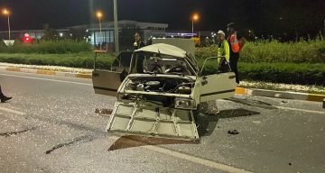 Sivas’ta Fiat Tofaş otomobil takla attı: 1’i ağır 3 yaralı