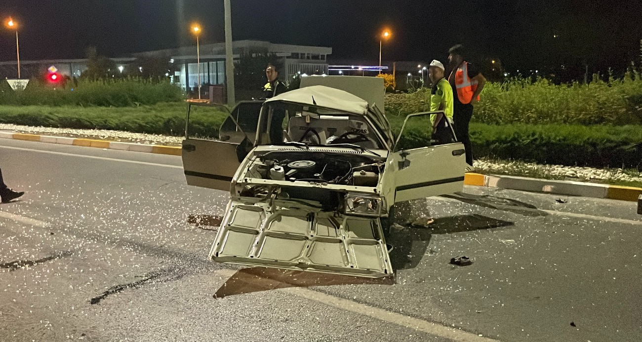 Sivas’ta Fiat Tofaş otomobil takla attı: 1’i ağır 3 yaralı
