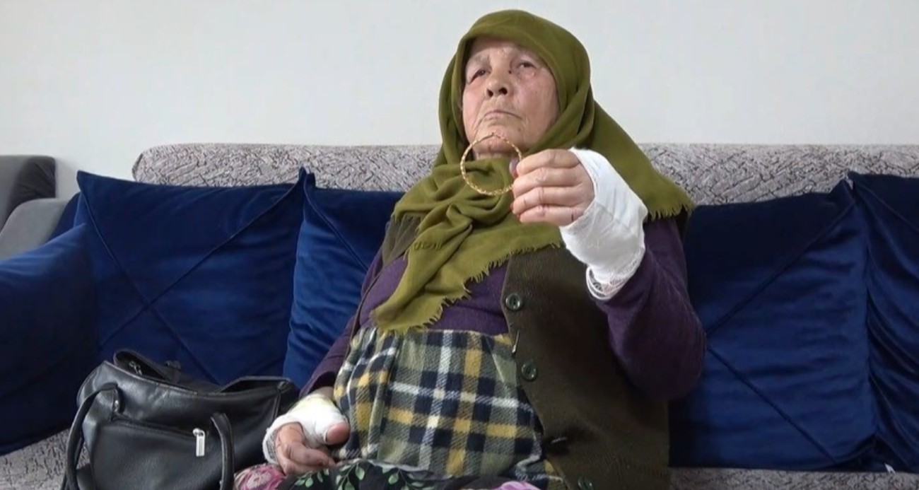 Yaşlı kadına bıçaklı gaspa 15 yıl hapis istemi