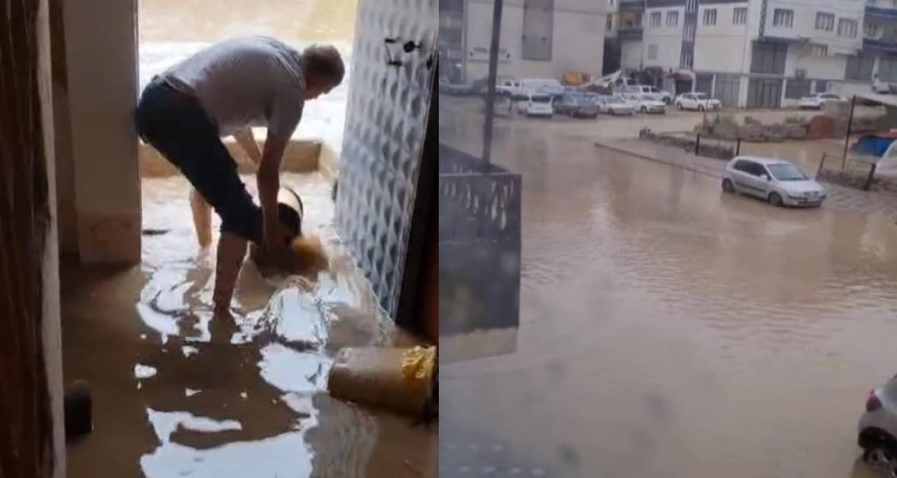 Adana’da şiddetli sağanak