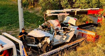 Afyonkarahisar’da feci kaza: 2 ölü, 2 yaralı