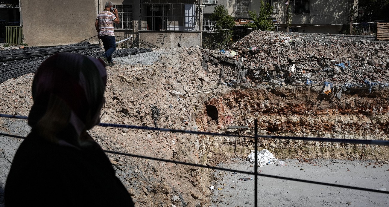 Bahçelievler’de inşaatın temelinde tarihi bulgular çıktı