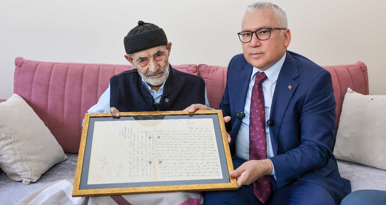 Balkan Harbi’nde kaybolan mektup, 113 yıl sonra Sivaslı aileye ulaştırıldı