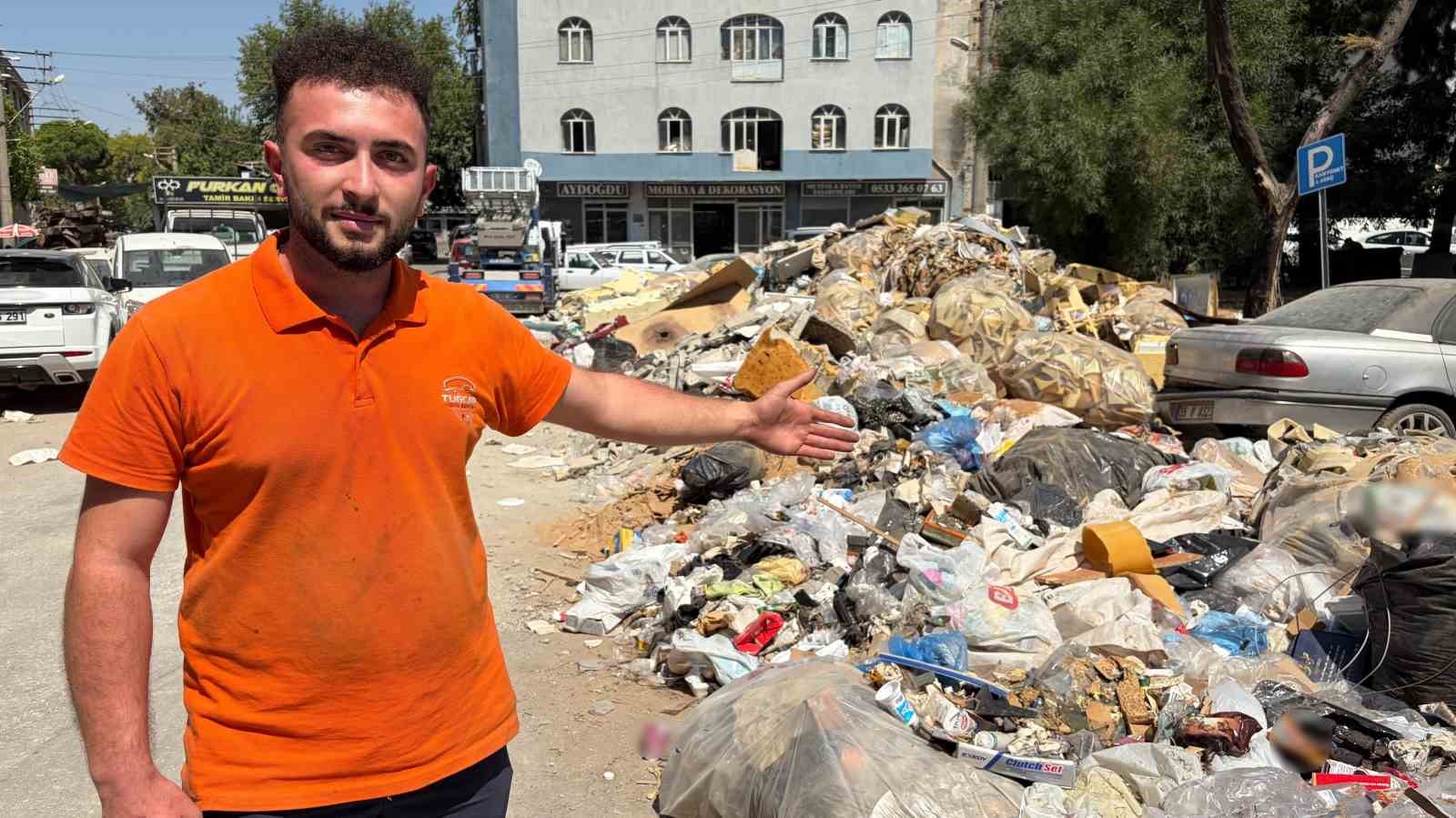 Buca’da çöp derdine bir de moloz eklendi
