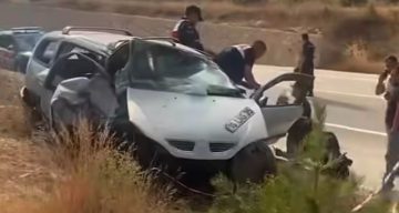 Bursa’da takla atan araçtaki çift yaşamını yitirdi