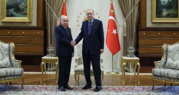 Cumhurbaşkanı Erdoğan, MHP lideri Devlet Bahçeli’yi kabul etti