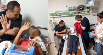 Darp edilen çocuğun sağlık durumu iyi, tedavisi sürüyor