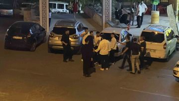 Düğün salonundaki tartışma tekmeli yumruklu kavgaya dönüştü