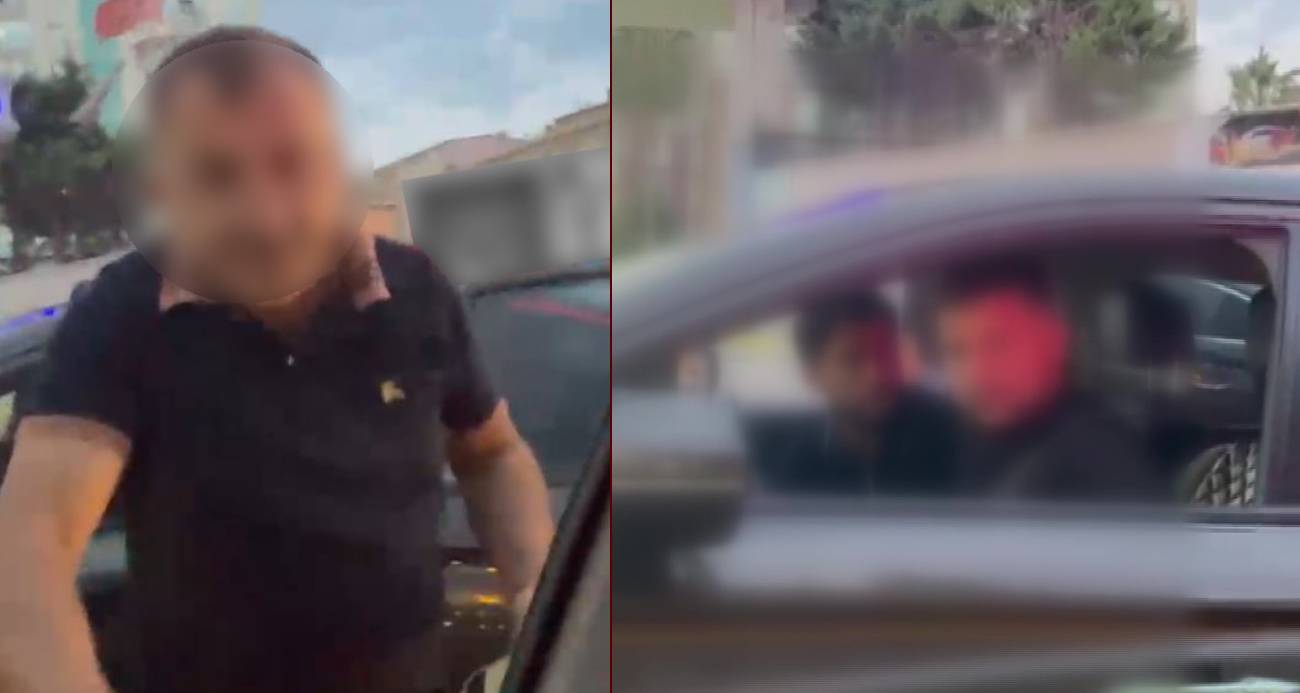 Esenyurt’ta yol vermeme kavgası kamerada
