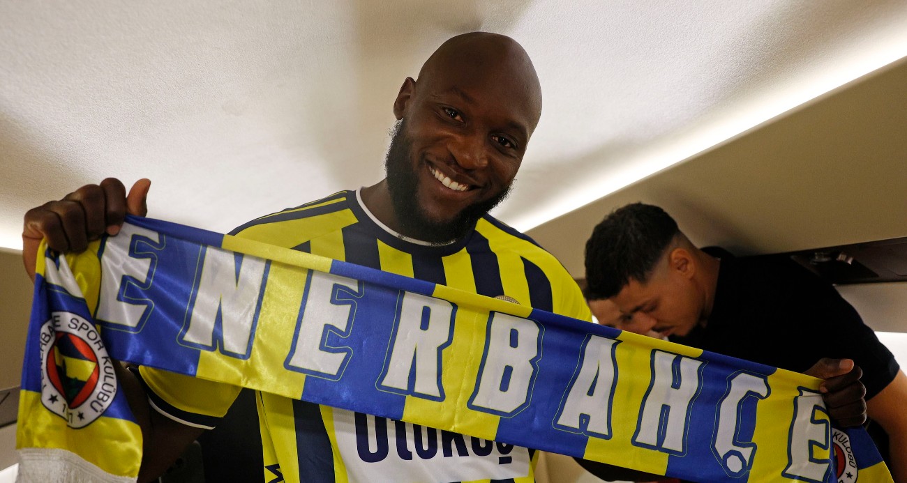 Fenerbahçe’nin yeni transferi Romelu Lukaku, İstanbul’a geldi