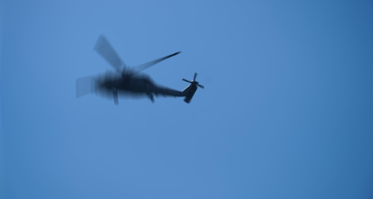 Giresun’da helikopter düştü