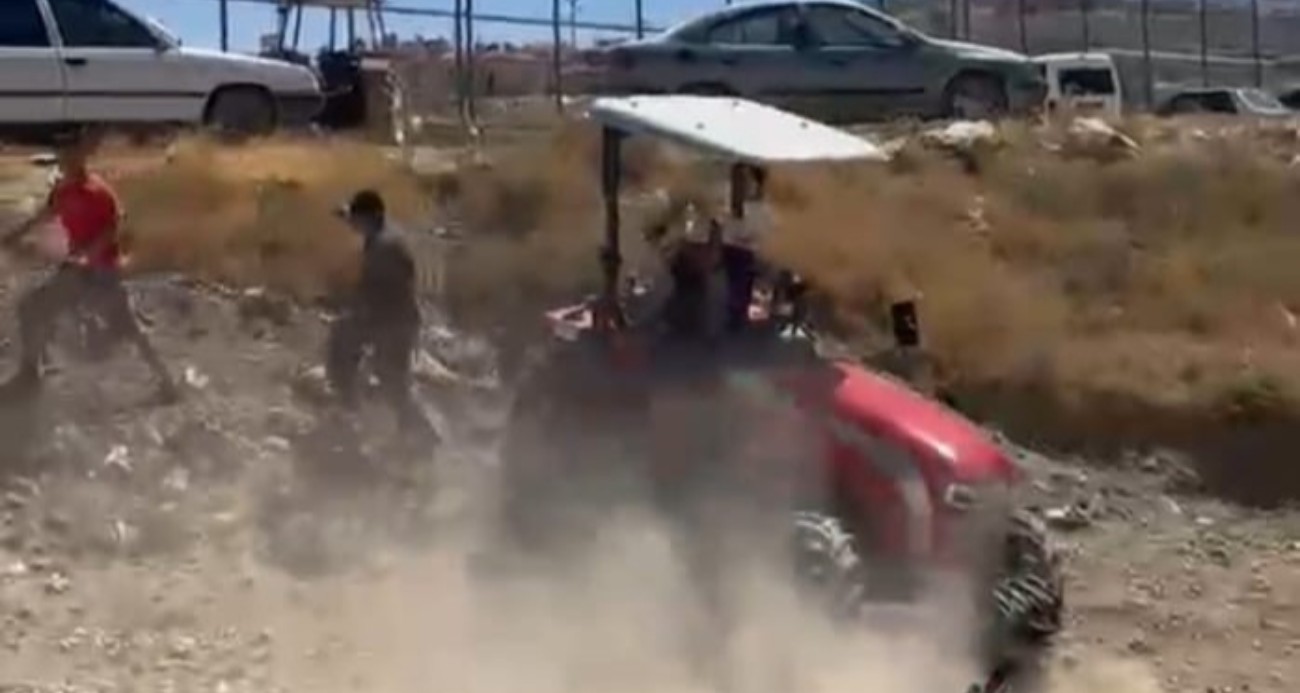 Hayvan otlatma kavgasında can pazarı: Tartıştığı kişilerin üzerine traktör sürdü
