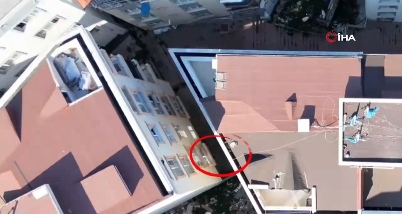 Kağıthane’de 2 milyon liralık altınla kaybolan kurye dronlu operasyonla yakalandı