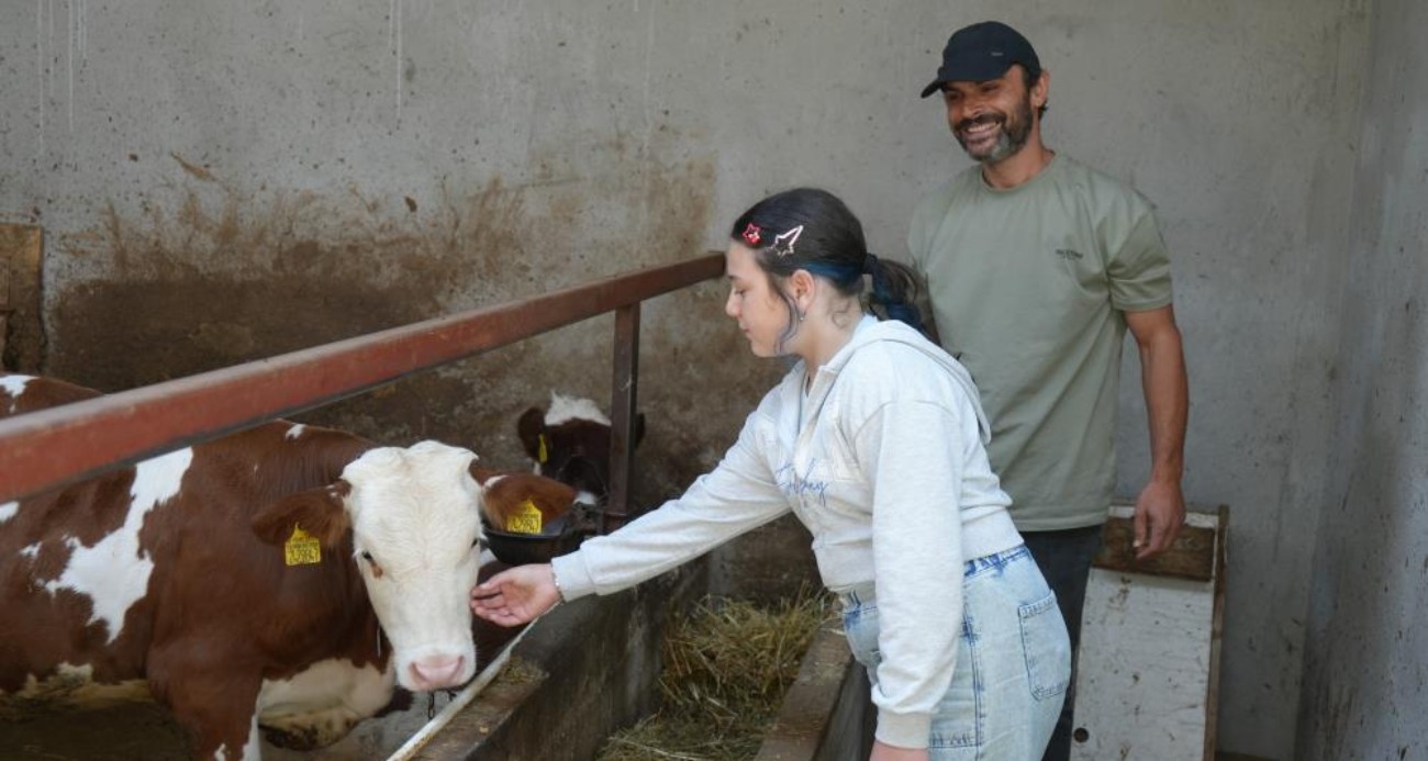 Kızları için İstanbul’u bırakıp köye yerleştiler, bambaşka bir hayat yaşamaya başladılar