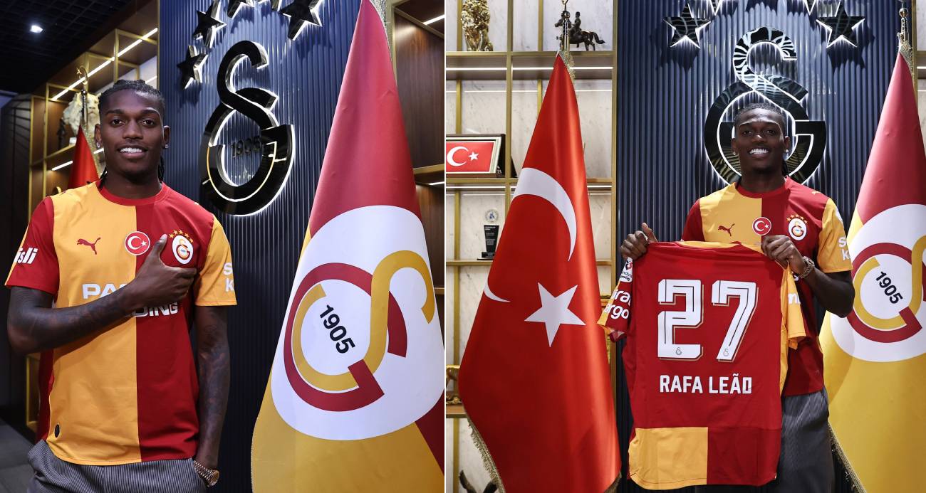 Rafael Leao resmen Galatasaray’da: Dev transferin maliyeti duyuruldu
