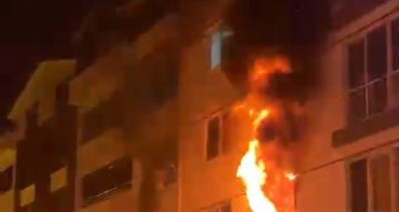 Tokat’ta apartman dairesinde yangın paniği: 4 kişi dumandan etkilendi