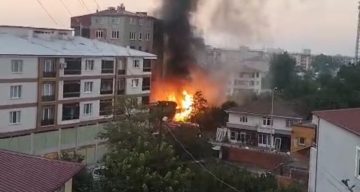 Tüpgaz bayisinde yangın: Tüpler patladı, 4 kişi hastanelik oldu