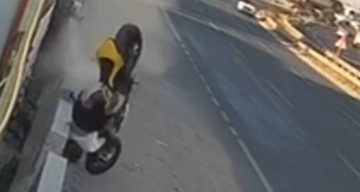 Yeni aldığı motosikletle kaza yapan genç hayatını kaybetti: O anlar kamerada