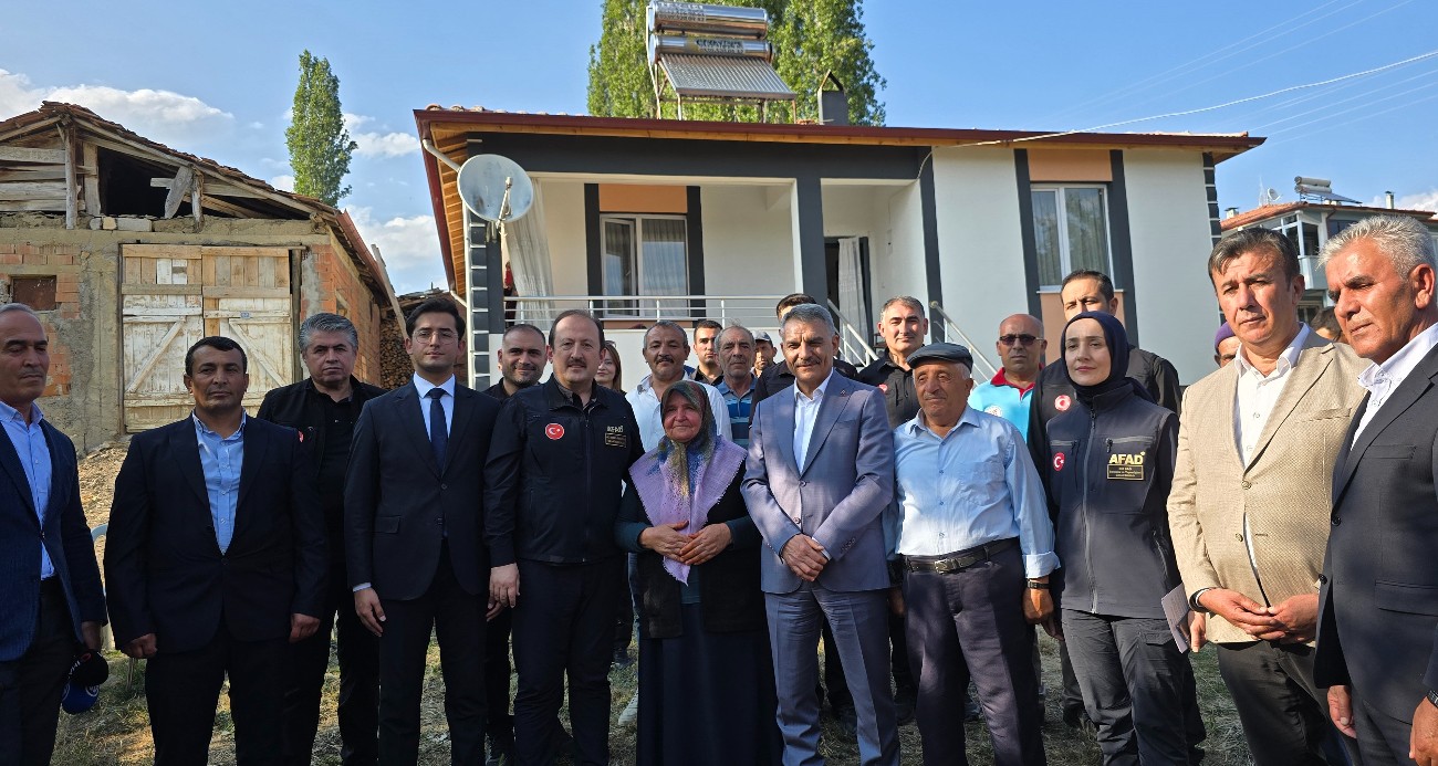 Yozgat’ta depremzedeler biten deprem konutlarına yerleşmeye başladı