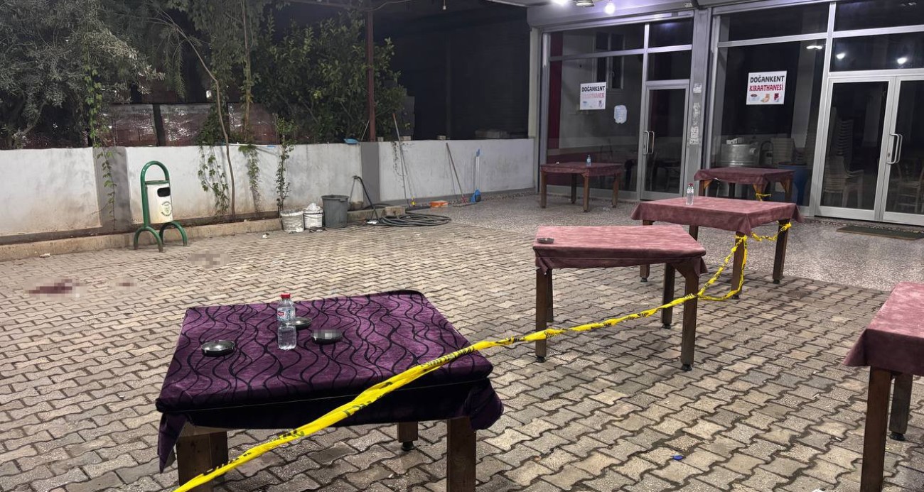 Adana’da kahvehanede silahlı çatışma: 1 ölü, 5 yaralı