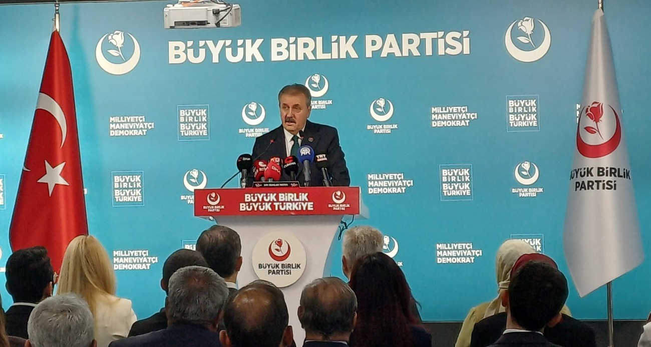 BBP Genel Başkanı Destici: “Kayıp mürettebatı bulmak için bütün imkanlar seferber edildi”