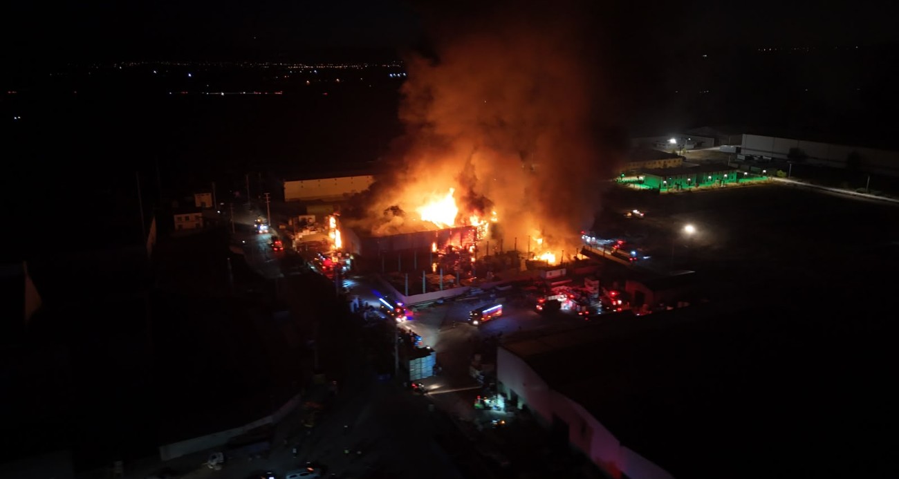 Bolu’daki fabrika yangını kontrol altına alındı