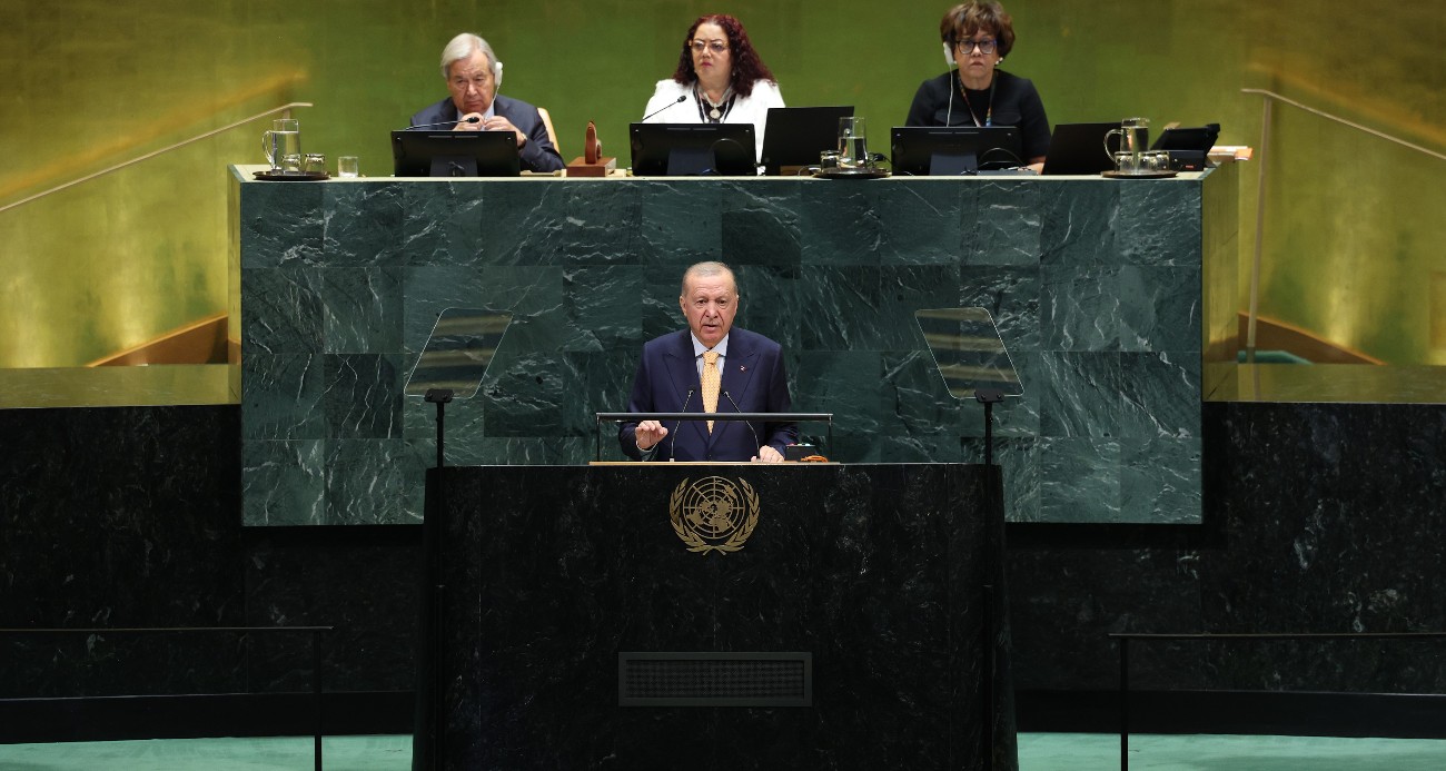 Cumhurbaşkanı Erdoğan: “Filistin halkının mücadelesini bu kürsüden dünyaya duyurmaya devam edeceğiz”