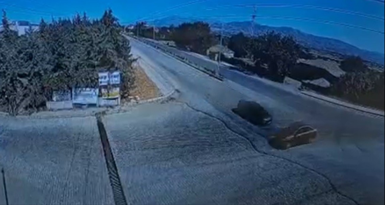 Elazığ’da 2 kişinin öldüğü feci kazanın kamera görüntüleri ortaya çıktı