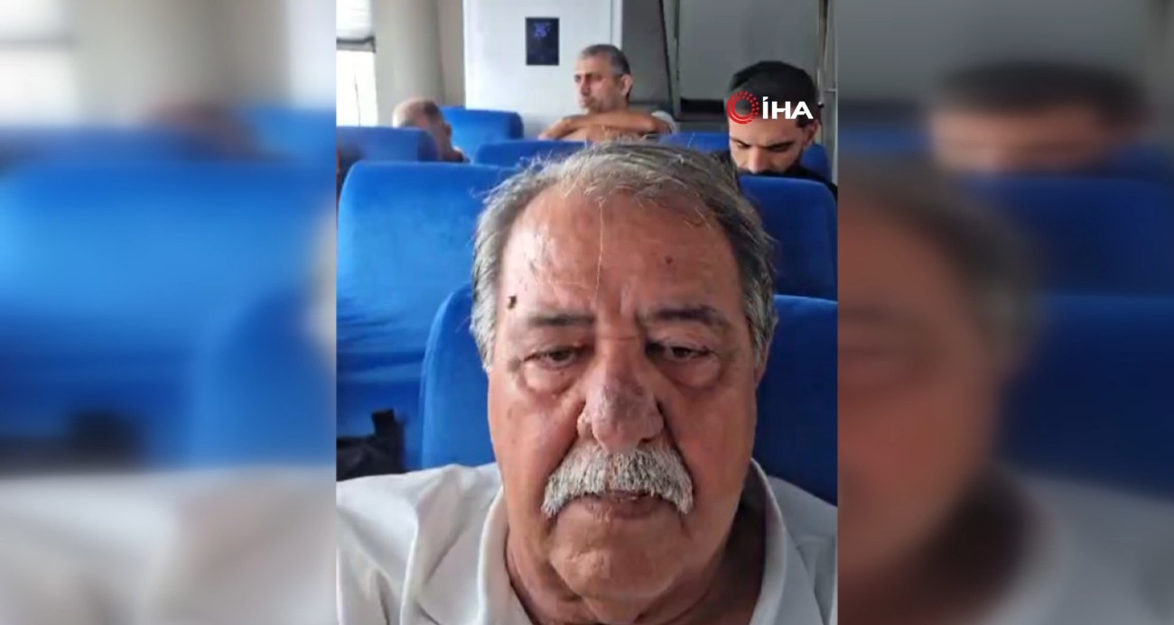 İnsanları ölüme getiren gemi su almaya başlayınca yaşananları kayıt altına aldı