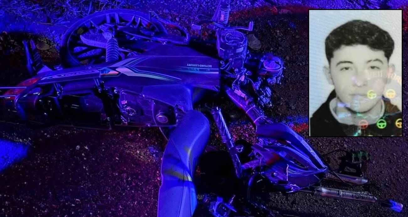 Kamyonetle çarpışan motosikletin 16 yaşındaki sürücüsü hayatını kaybetti