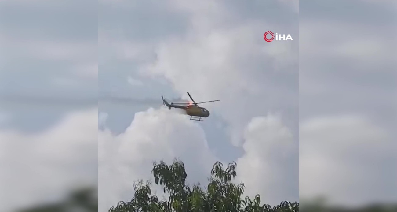 Malezya’da sağlık ekibini taşıyan helikopter düştü: 5 ölü