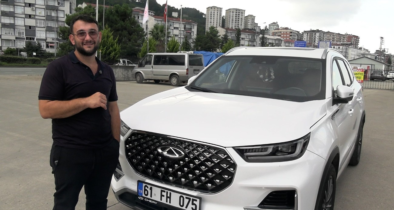 Sıfır aldığı Chery marka otomobil, Rizeli sürücüyü canından bezdirdi