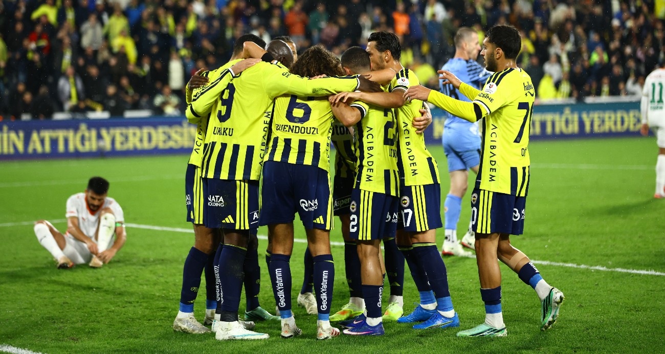 3 puanı 3 golle aldı! Fenerbahçe derbi öncesi moral buldu