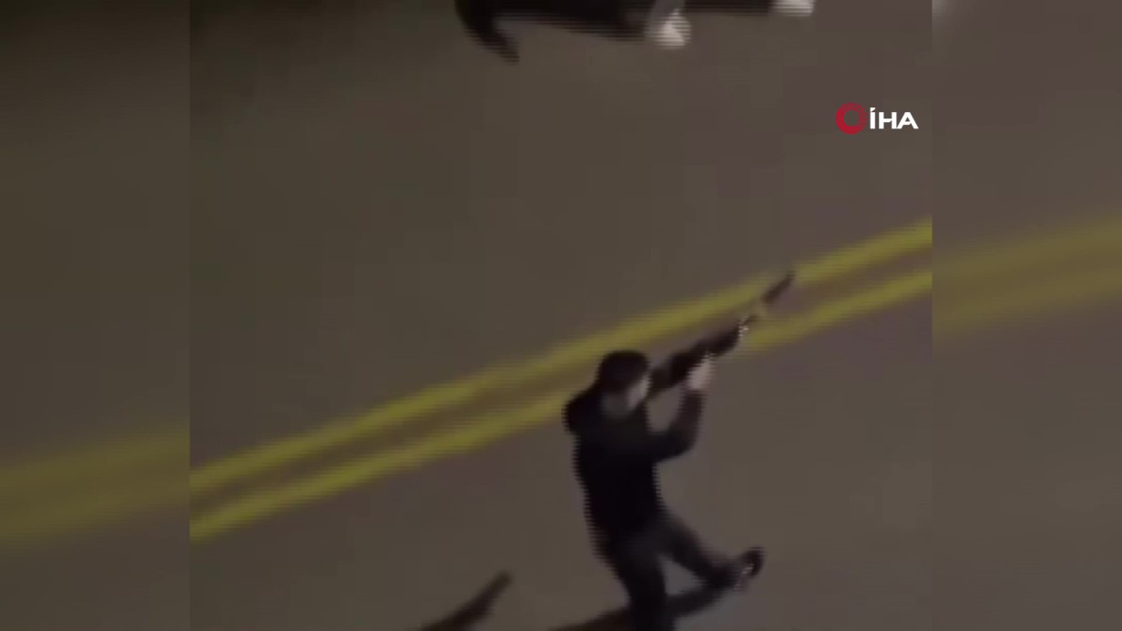 Ankara’da pompalı silahlı kavga: O anlar kameraya yansıdı