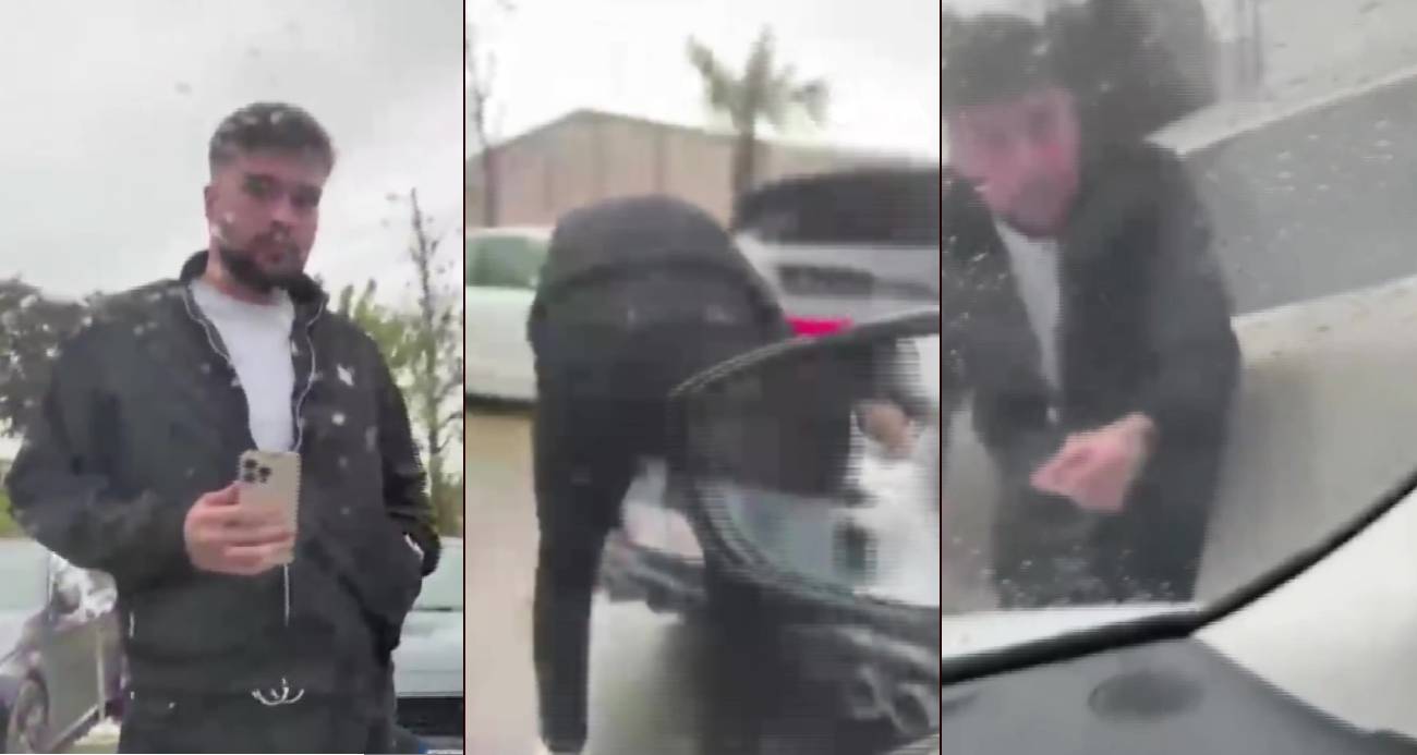 Avcılar’da trafik kavgası, araçtan inip plakayı söktüler