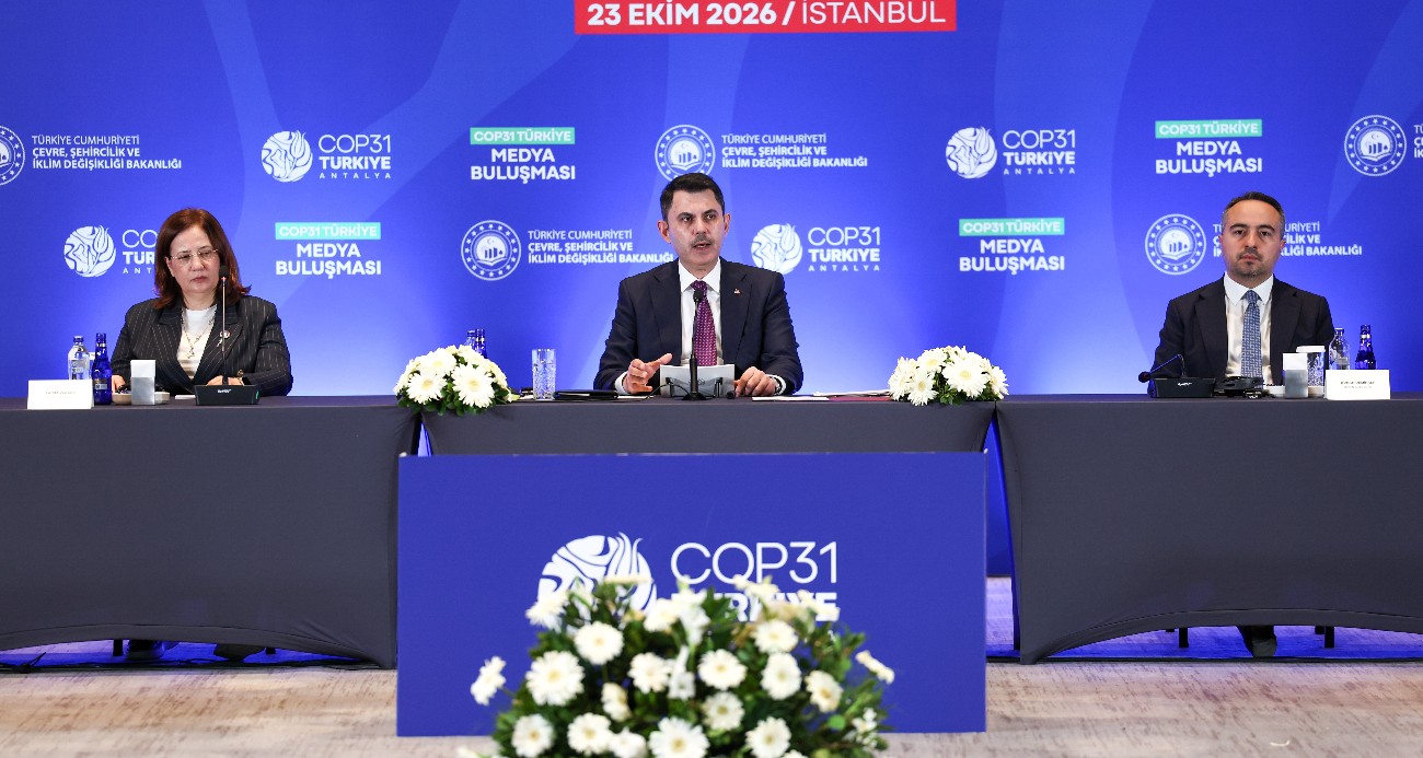 Bakan Kurum COP31 hazırlıklarını paylaştı: “Türkiye, yarının dünyasına imzasını atacak, tüm insanlığın geleceğine mührünü vuracak”