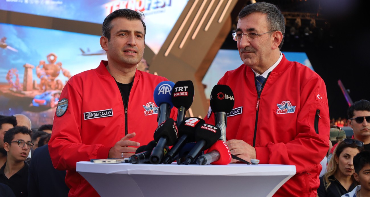 Bayraktar ve Cumhurbaşkanı Yardımcısı Yılmaz’dan ortak basın açıklaması