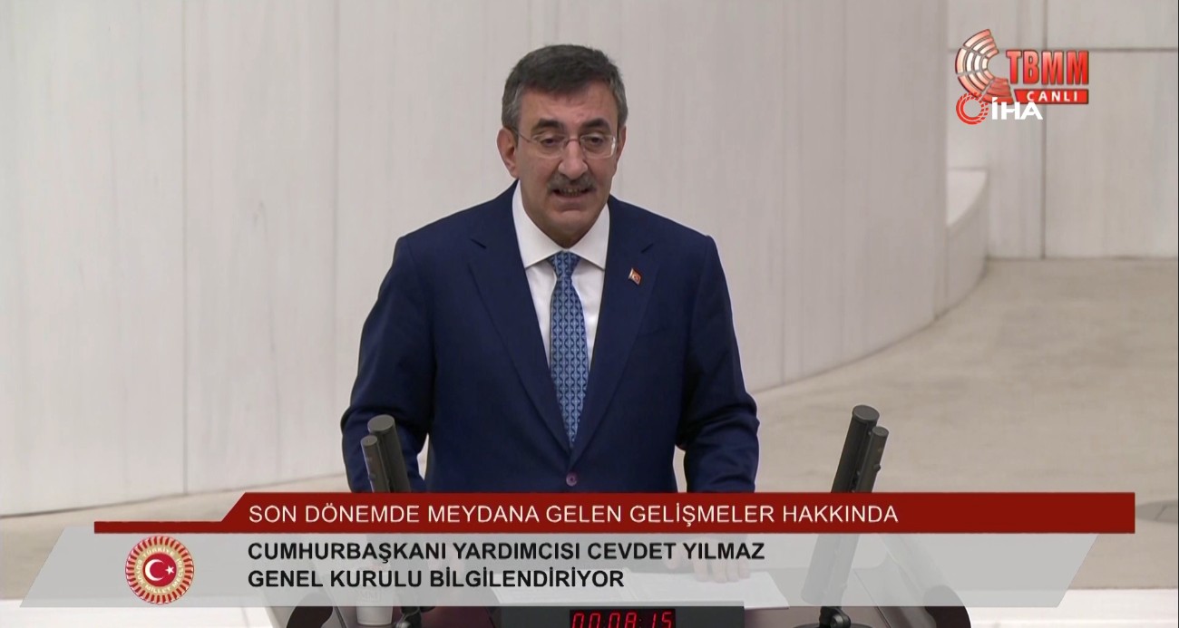 Cumhurbaşkanı Yardımcısı Yılmaz: “Ele alınan tüm teklif ve düzenlemelerde vatandaşlarımıza, milletimize herhangi bir ek yük getirilmemesine yönelik anlayış net bir şekilde vurgulanmıştır”