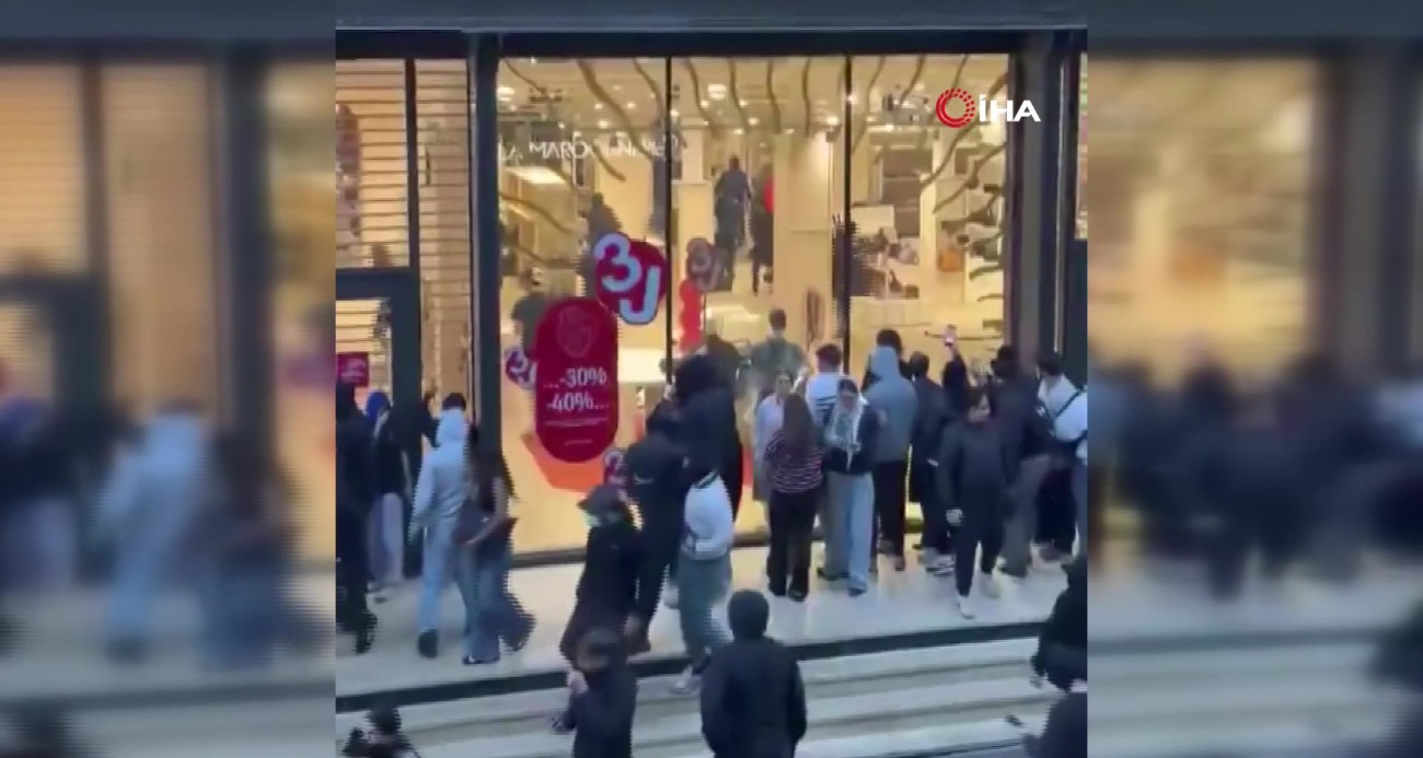 Fransa’da lüks mağazalardan yüz binlerce euroluk eşya yağmalandı