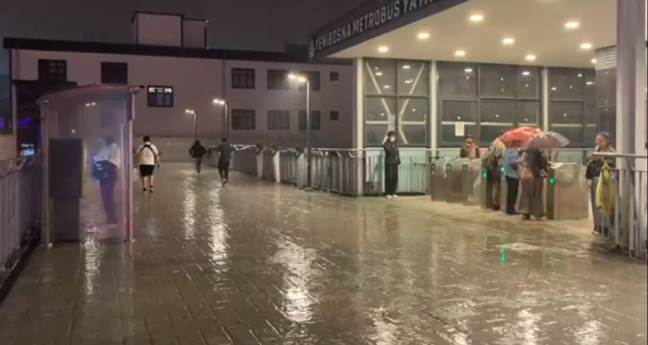 İstanbul’da yağmur etkili olmaya başladı