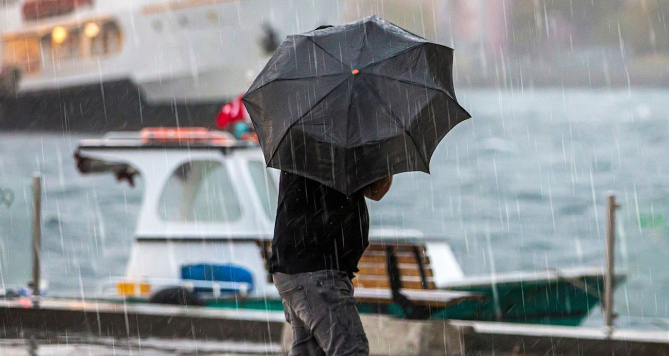 İstanbul’da yarın için şiddetli yağmur uyarısı