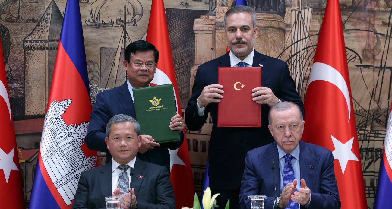 Kamboçya ile Askeri Çerçeve Anlaşması imzalandı