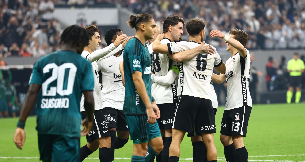 Kartal yıldızlarıyla uçtu! Dolmabahçe’de zafer Beşiktaş’ın