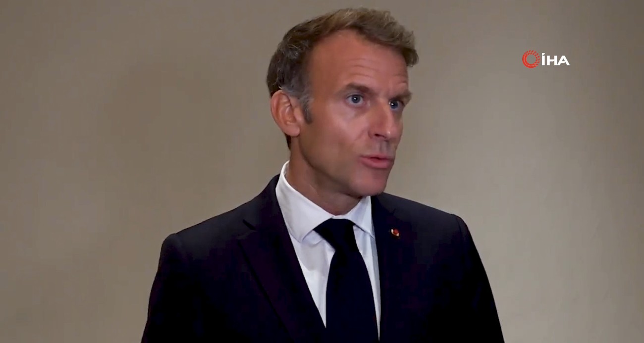 Macron’dan Trump ve Netanyahu’ya gönderme: “Bizim sırtımızdan seçim kampanyası yürütüyorlar”
