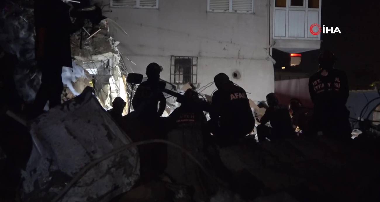 Maltepe’deki enkazda sismik arama çalışmaları başladı