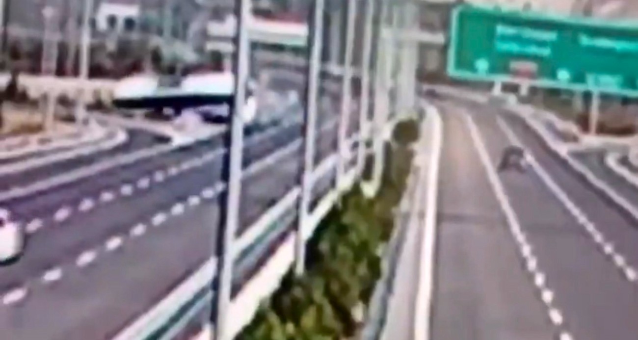 Manisa’da 11 kişinin öldüğü feci kazanın güvenlik kamerası görüntüleri ortaya çıktı