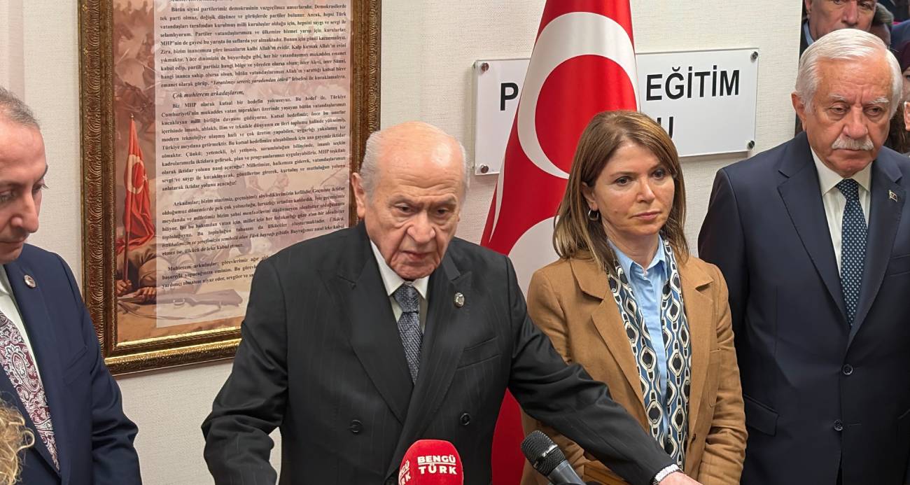MHP lideri Bahçeli: “Siyasallaşma koordinatörlüğü İmralı’da bulunan kişinin de hakkıdır”