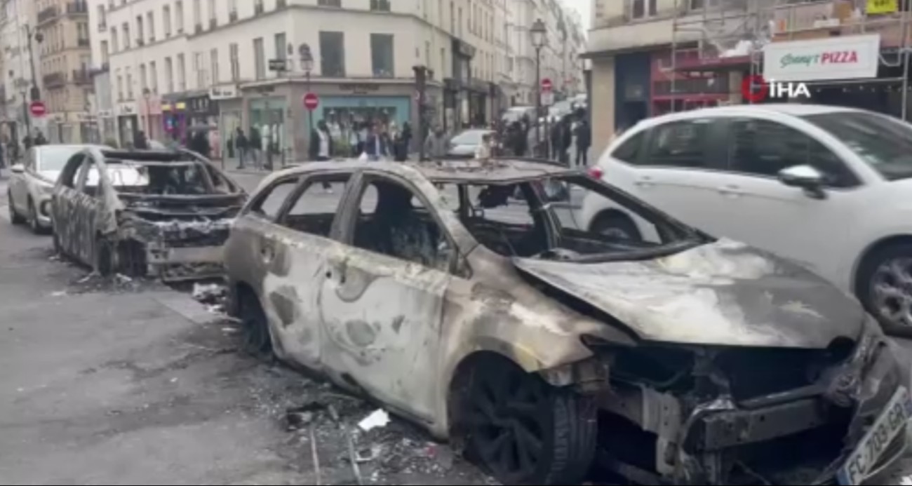 Paris savaş alanına döndü