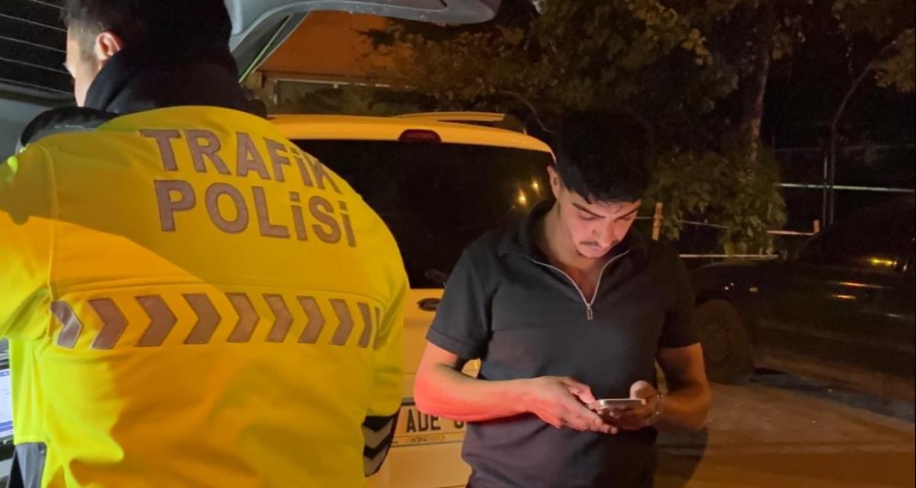 Polisin üzerine araç sürerek kaçtı, ’dava açarım’ diyerek tehdit etti