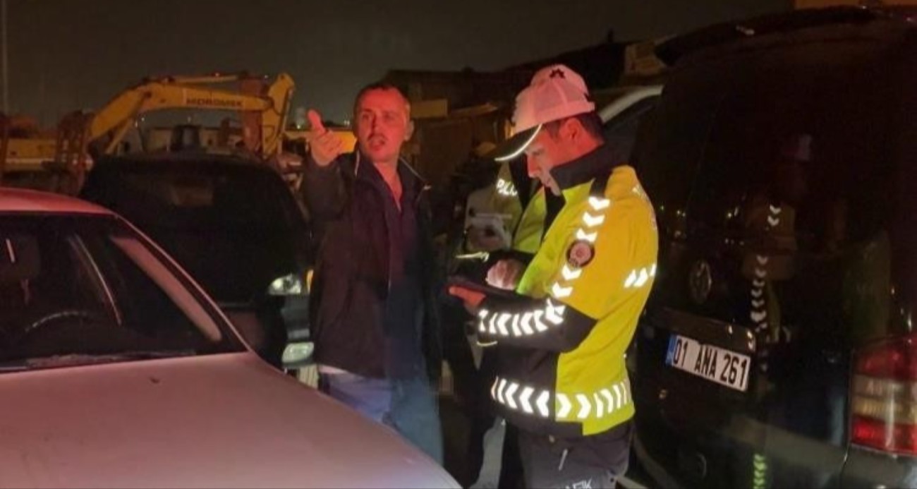 Polisten kaçan alkollü sürücüden basın mensubuna saldırı